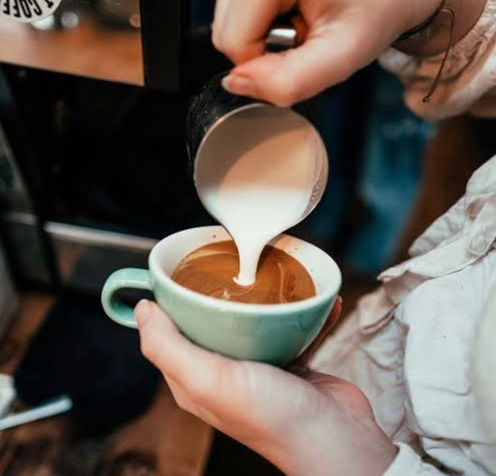 Freshly brewed coffee being poured – EllaVated Coffee Company